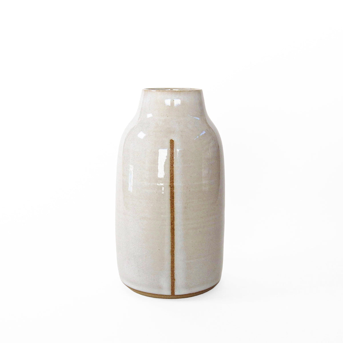 Small Lined Vase